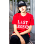 T-SHIRT LAST LEGEND (Rouge-Blanc)