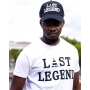 T-SHIRT LAST LEGEND (Blanc-Noir)