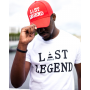 T-SHIRT LAST LEGEND (Blanc-Noir)