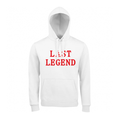 SWEAT LAST LEGEND (Noir-Blanc)