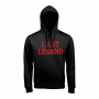 SWEAT LAST LEGEND (Noir-Blanc)