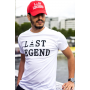 T-SHIRT LAST LEGEND (Blanc-Noir)