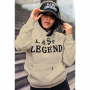 SWEAT LAST LEGEND (Noir-Blanc)