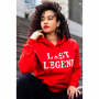 SWEAT LAST LEGEND (Noir-Blanc)