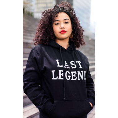 SWEAT LAST LEGEND (Noir-Blanc)