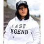 SWEAT LAST LEGEND (Noir-Blanc)