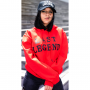 SWEAT LAST LEGEND (Noir-Blanc)