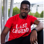 T-SHIRT LAST LEGEND (Rouge-Blanc)