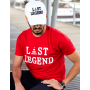 T-SHIRT LAST LEGEND (Rouge-Blanc)