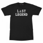 T-SHIRT LAST LEGEND (Blanc-Noir)