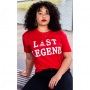 T-SHIRT LAST LEGEND (Blanc-Noir)