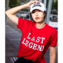 T-SHIRT LAST LEGEND (Blanc-Noir)