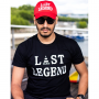 T-SHIRT LAST LEGEND (Rouge-Blanc)