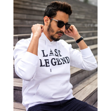 SWEAT LAST LEGEND (Noir-Blanc)