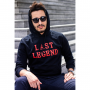 SWEAT LAST LEGEND (Noir-Blanc)