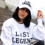 CASQUETTE LAST LEGEND (Blanc-Noir)