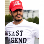 CASQUETTE LAST LEGEND (Noir-Blanc)