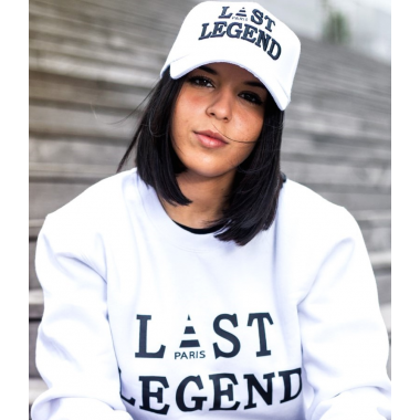 CASQUETTE LAST LEGEND (Blanc-Noir)