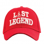 CASQUETTE LAST LEGEND (Blanc-Noir)