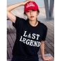 CASQUETTE LAST LEGEND (Rouge-Blanc)