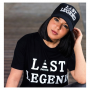 CASQUETTE LAST LEGEND (Blanc-Noir)