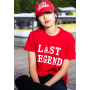 CASQUETTE LAST LEGEND (Rouge-Blanc)