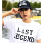 CASQUETTE LAST LEGEND (Blanc-Noir)