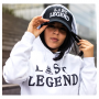 CASQUETTE LAST LEGEND (Blanc-Noir)