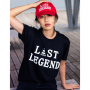 CASQUETTE LAST LEGEND (Blanc-Noir)