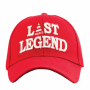 CASQUETTE LAST LEGEND (Noir-Blanc)