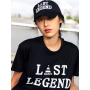 CASQUETTE LAST LEGEND (Noir-Blanc)