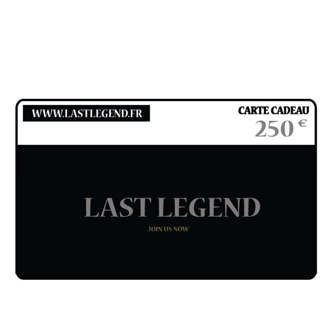 Carte Cadeau Last Legend Silver