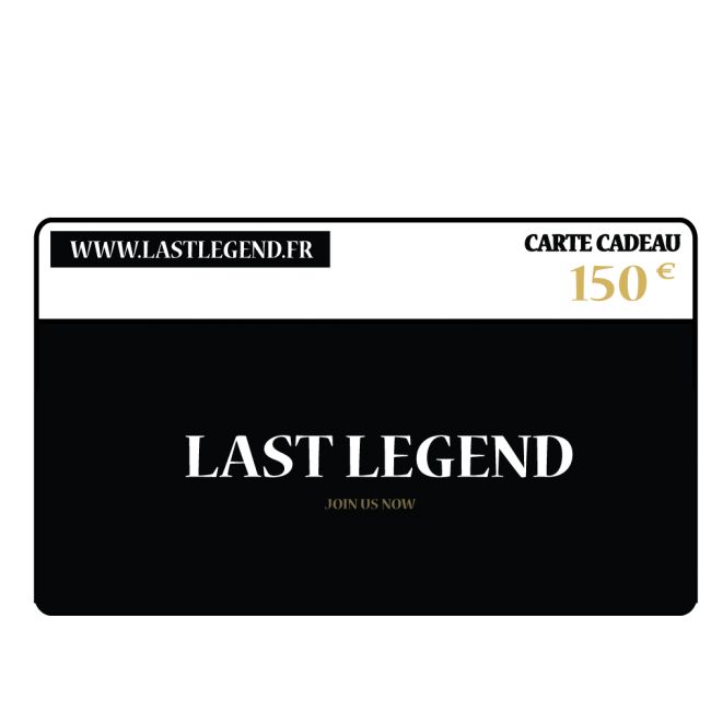 Carte Cadeau Last Legend 150 €