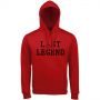 Hoodie Femme Last Legend (Rouge-Noir)