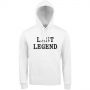 Hoodie Lady Last Legend (Black-White)