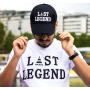 CASQUETTE LAST LEGEND (Noir-Blanc)