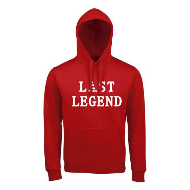 Hoodie Lady Last Legend (Black-White)