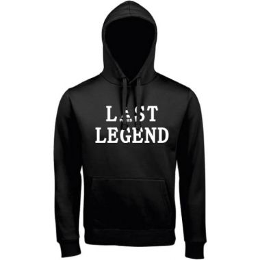 Hoodie Last Legend (Noir-Blanc)