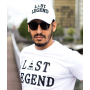 CASQUETTE LAST LEGEND (Blanc-Noir)