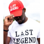 CASQUETTE LAST LEGEND (Rouge-Blanc)