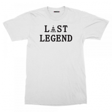 T-SHIRT LAST LEGEND (Blanc-Noir)