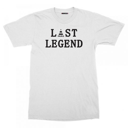 Tshirt Last Legend (White-Black)