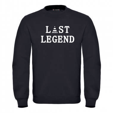 PULL LAST LEGEND (Noir-Blanc)