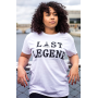 T-SHIRT LAST LEGEND (Blanc-Noir)