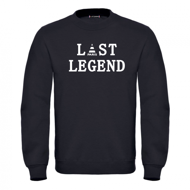 PULL LAST LEGEND (Noir-Blanc)