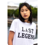 T-SHIRT LAST LEGEND (Blanc-Noir)