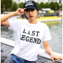 T-SHIRT LAST LEGEND (Blanc-Noir)