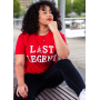 T-SHIRT LAST LEGEND (Rouge-Blanc)