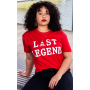 T-SHIRT LAST LEGEND (Rouge-Blanc)