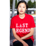 T-SHIRT LAST LEGEND (Rouge-Blanc)